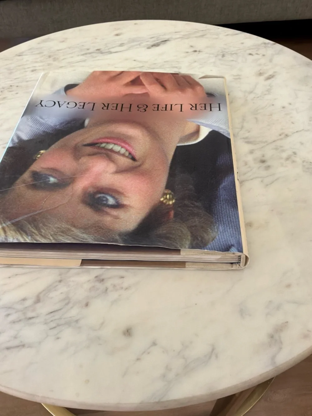Vintage 1997 Diana Her Life & Her Legacy Coffee Table Book by Anthony Holden
